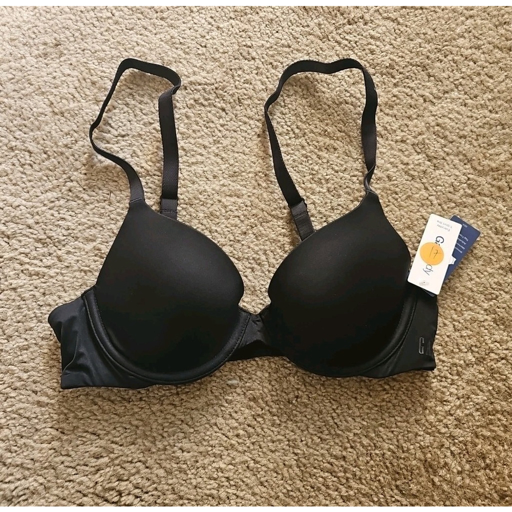 Gap Body Women's Everyday T-Shirt Bra 32A True Black